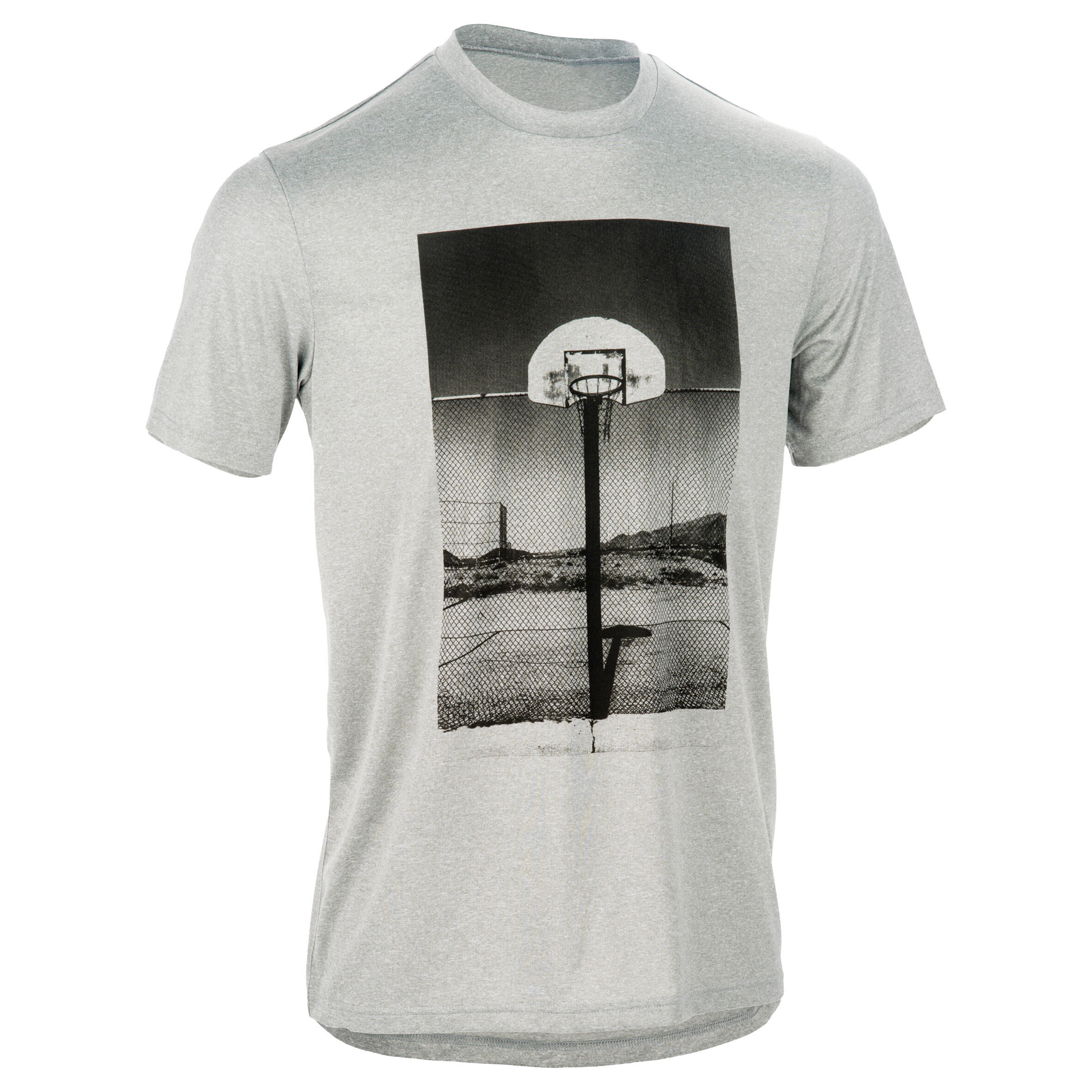 

Fast Photo Intermediate Basketball T-Shirt - Grey -  By TARMAK | Decathlon