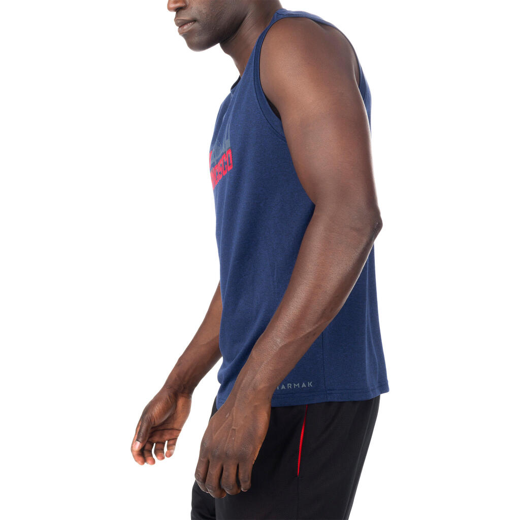 Damen/Herren Basketball Trikot ärmellos - Fast 500 schwarz