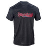 ADULT BASKETBALL T-SHIRT TS FAST CLEVELAND BLACK