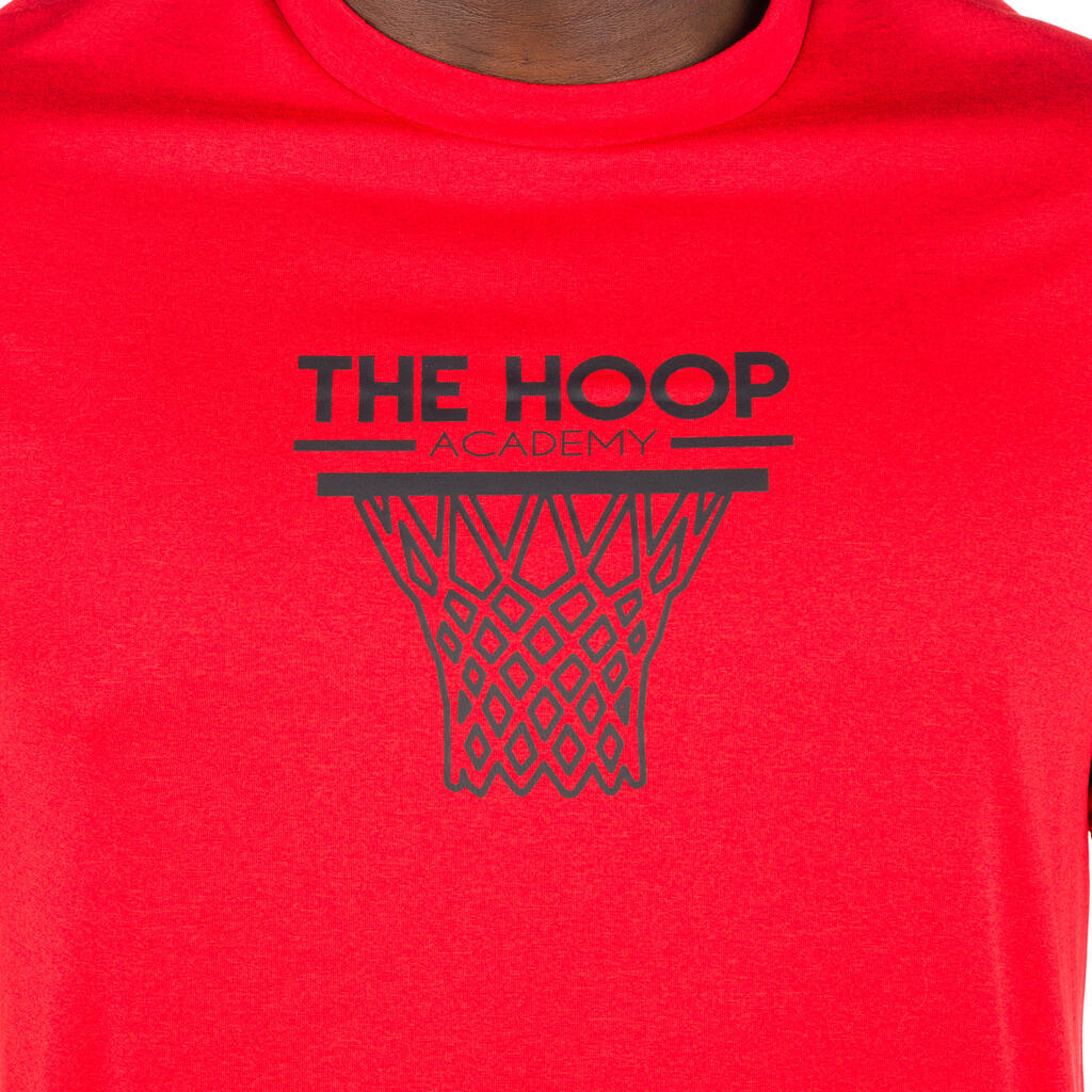 Damen/Herren Basketball T-Shirt - TS500 Fast schwarz