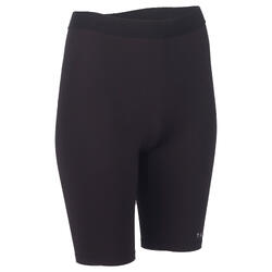 SOUS SHORT DE BASKETBALL FEMME NOIR USH500