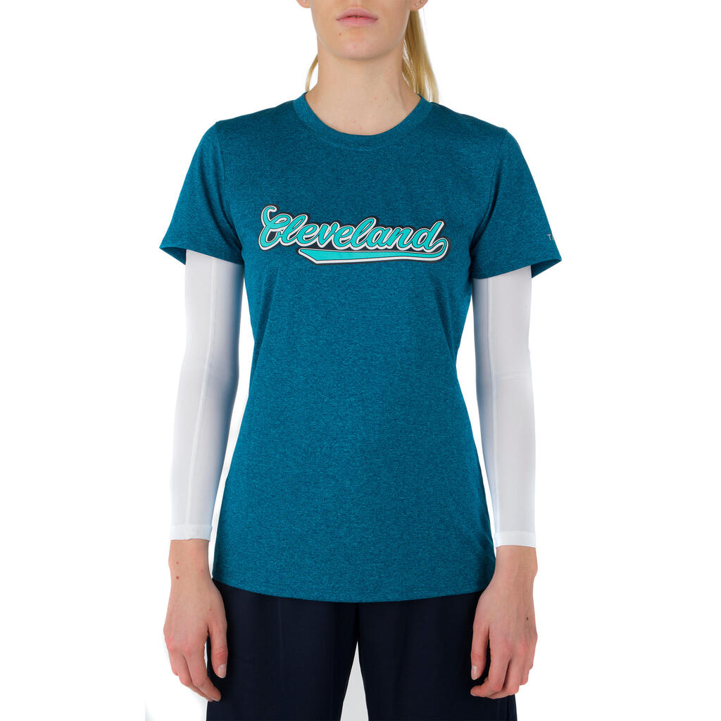 Dámske basketbalové tričko pre pokročilé hráčky Fast Cleveland modré