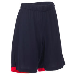 SHORT B500 DE BASKETBALL FEMME POUR DEBUTANTE/CONFIRMEE BLEU NAVY