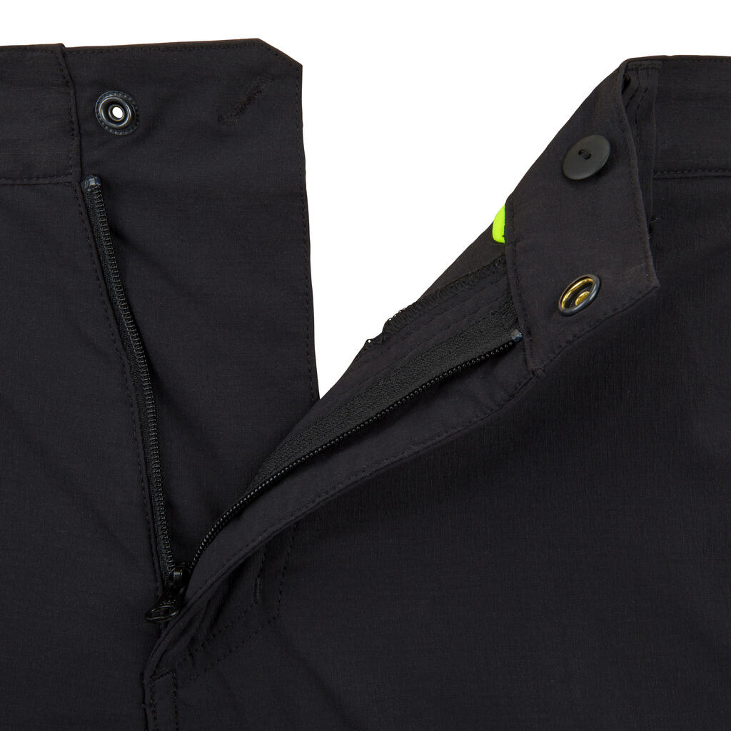 Men's Sailing 500 sailing trousers - black