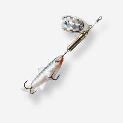 CUILLER TOURNANTE VAIRONNÉE PÊCHE DES CARNASSIERS WETA FISH #3 NATUREL