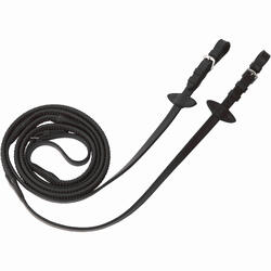 Rênes équitation 580 noir - taille cheval