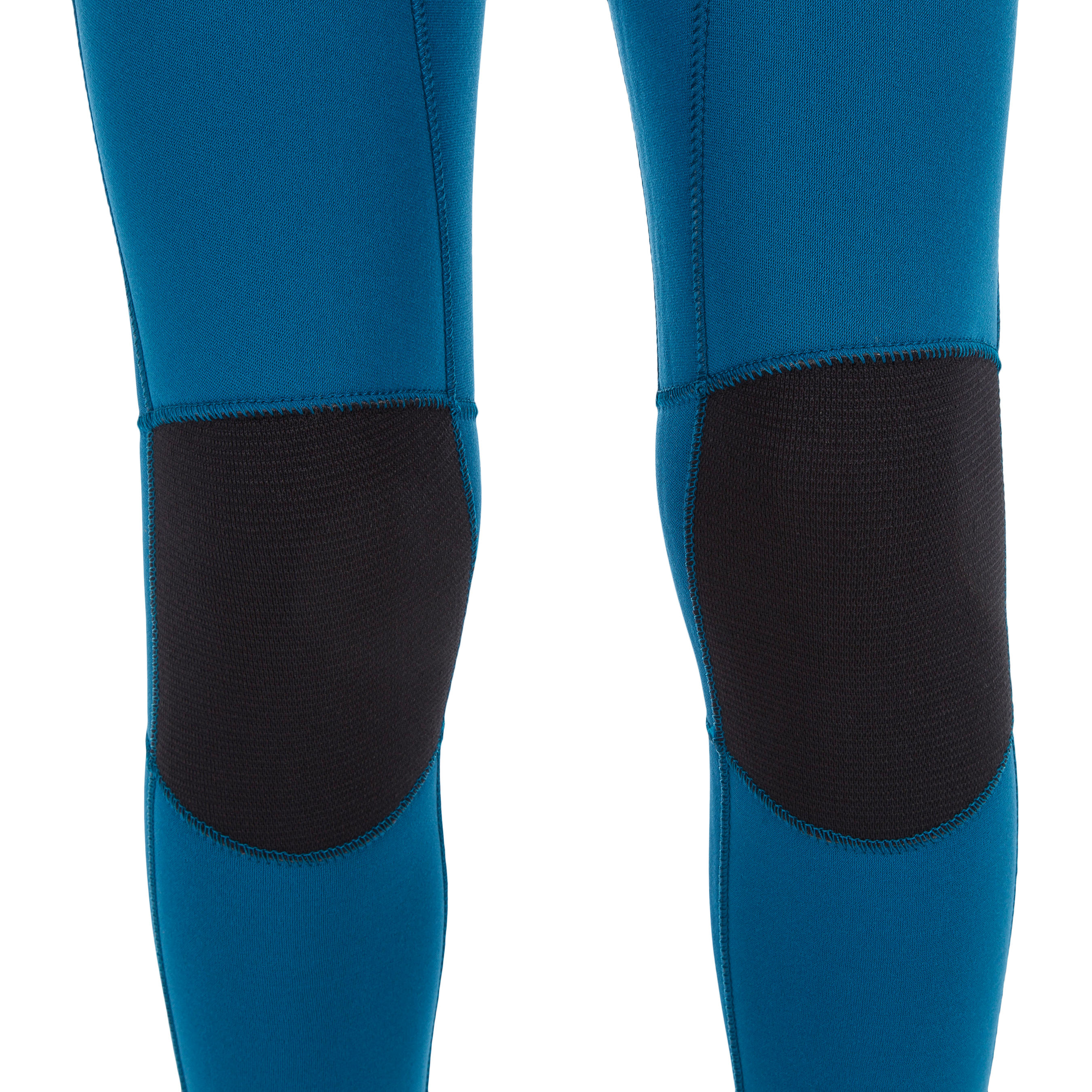 Child's surfing wetsuit 4/3 mm Neoprene - 500 CW Blue - OLAIAN