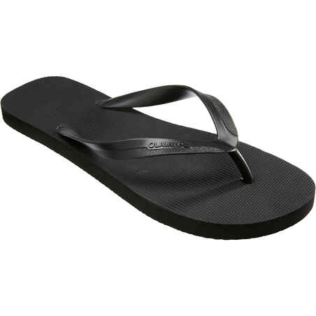 Men's Flip-Flops - 100 Black