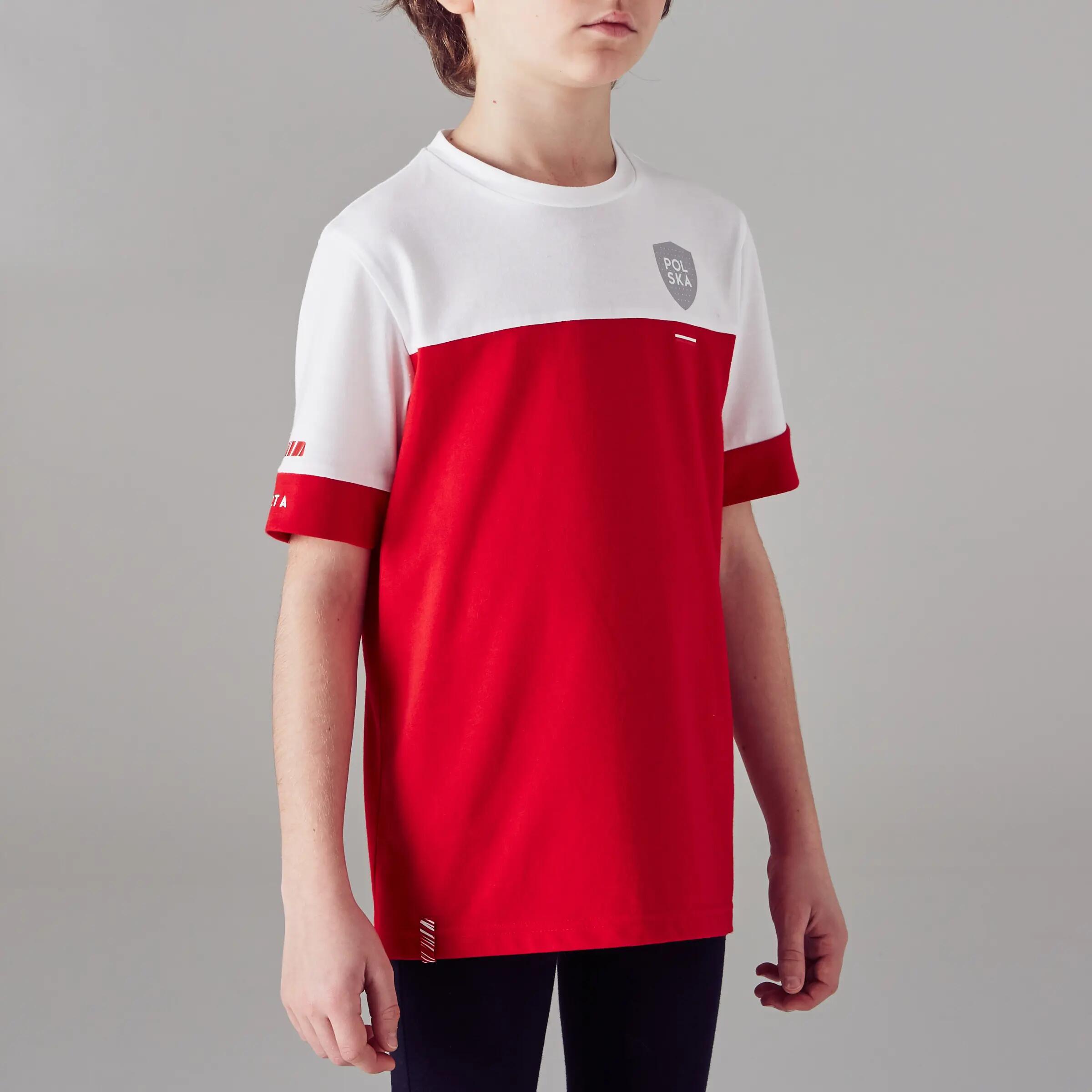 FF100 Kids Football T-shirt Poland 3/11