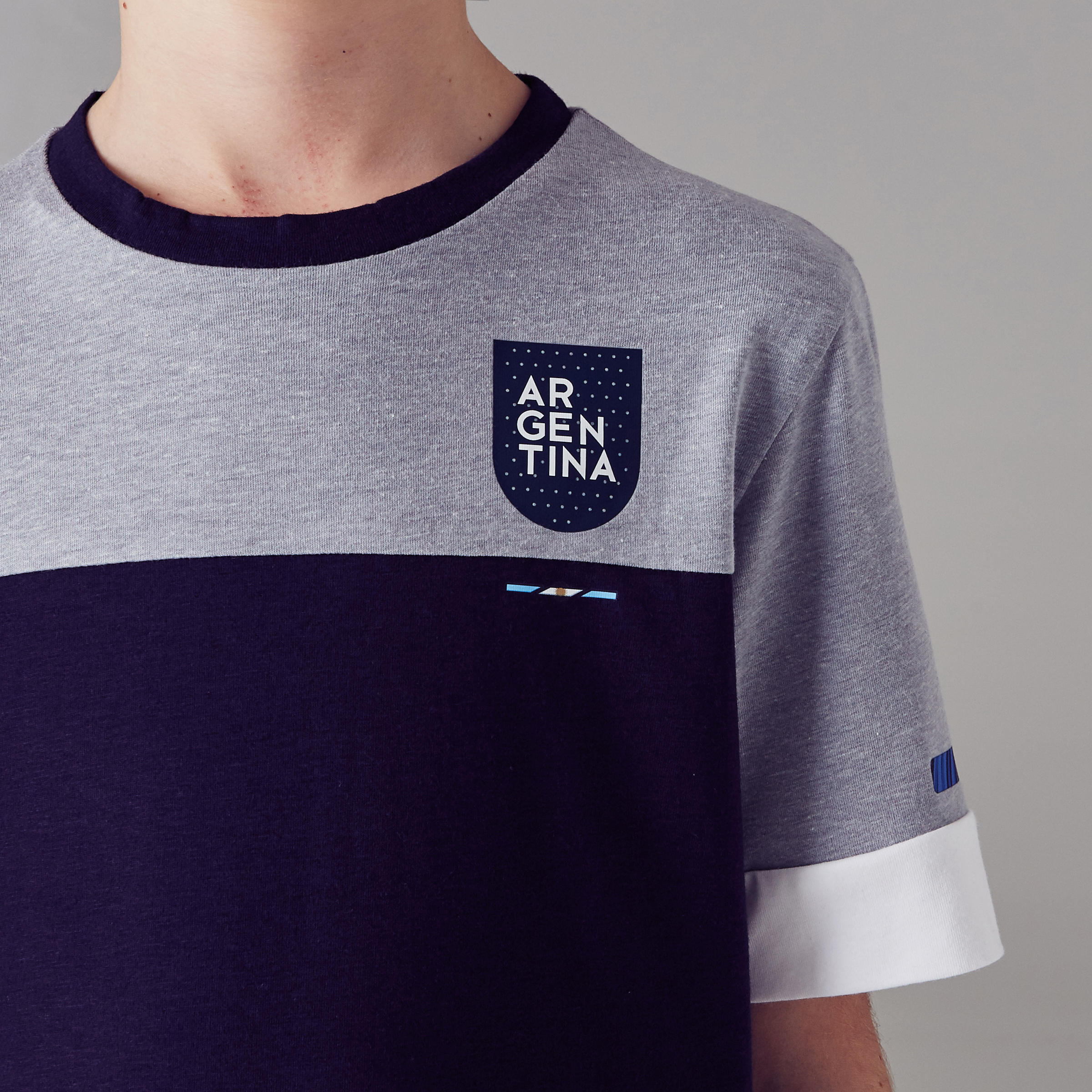 FF100 Adult Argentina Football T-Shirt 6/11
