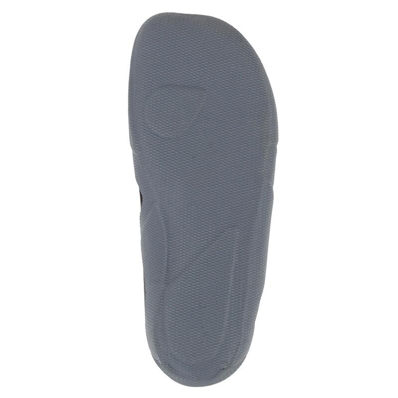 Szörfcsizma 500-as, cipzáras, 3 mm vastag neoprénből, fekete, szürke