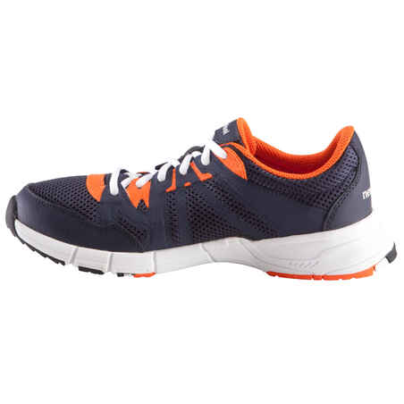 Propulse Walk 200 men's power walking shoes - navy/orange/white - Decathlon