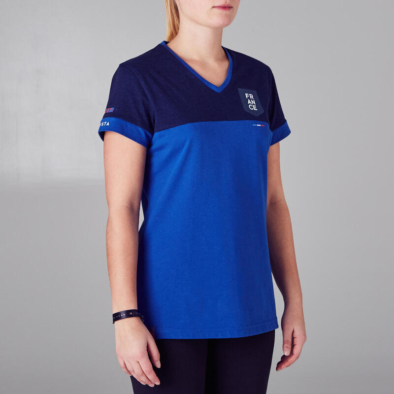 Maglia calcio donna FF100 FRANCIA blu