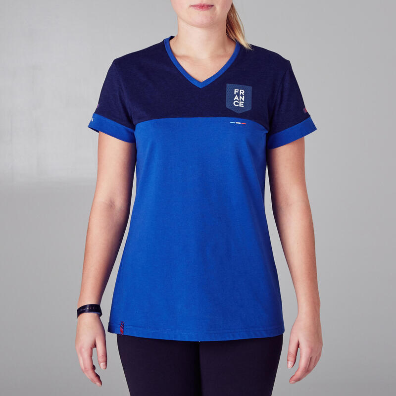 Maglia calcio donna FF100 FRANCIA blu