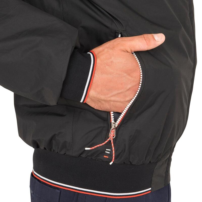 Blouson de régate bateau homme Race 100 noir