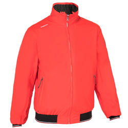 Blouson de régate bateau homme Race 100 rouge vif