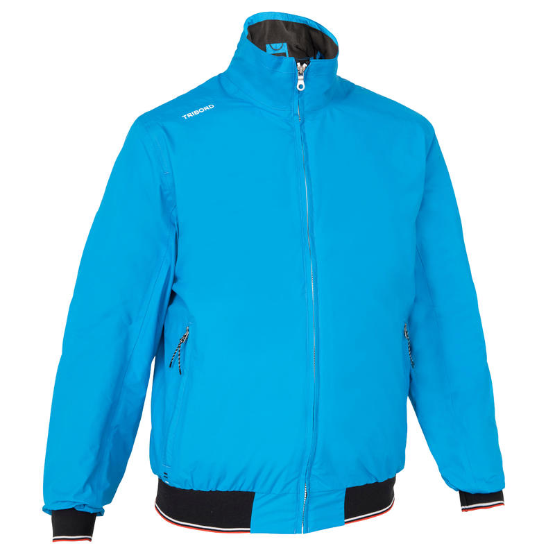 Race 100 Men's boat regatta Anorak blue Decathlon