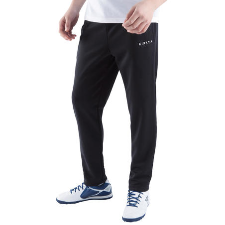 Дитячі футбольні штани T100 - Чорні