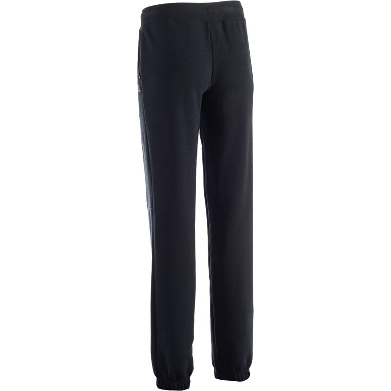 500 Jimnastik Esneme Esofman Alti Kadin Siyah Domyos By Decathlon