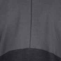 500 Boys' Short-Sleeved Gym T-Shirt - Grey/Black