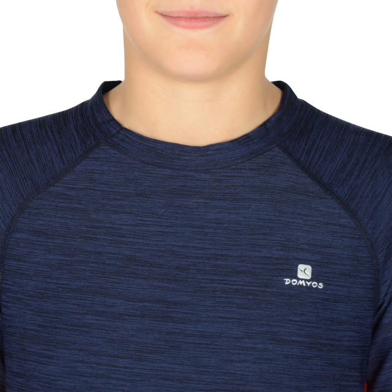 maglietta rossa bambina decathlon