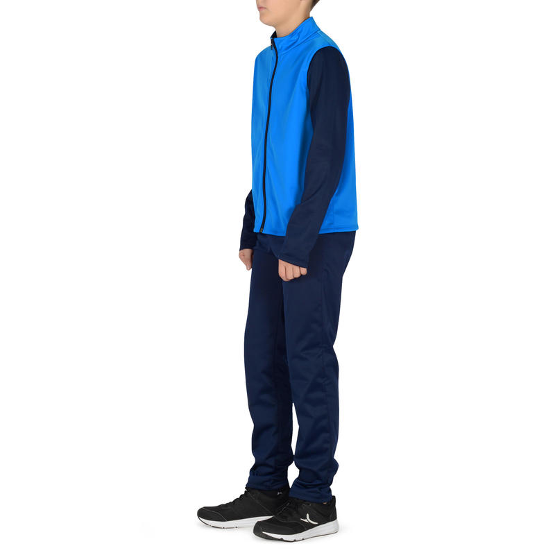 Gym Y Esofman Takimi Cocuk Mavi Domyos By Decathlon