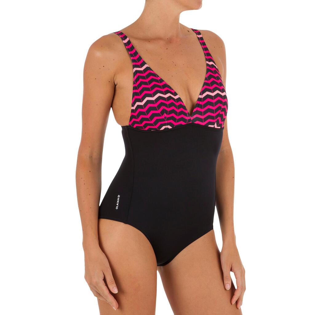 Daria Women's One-Piece Swimsuit with Removable Padded Cups - Rima