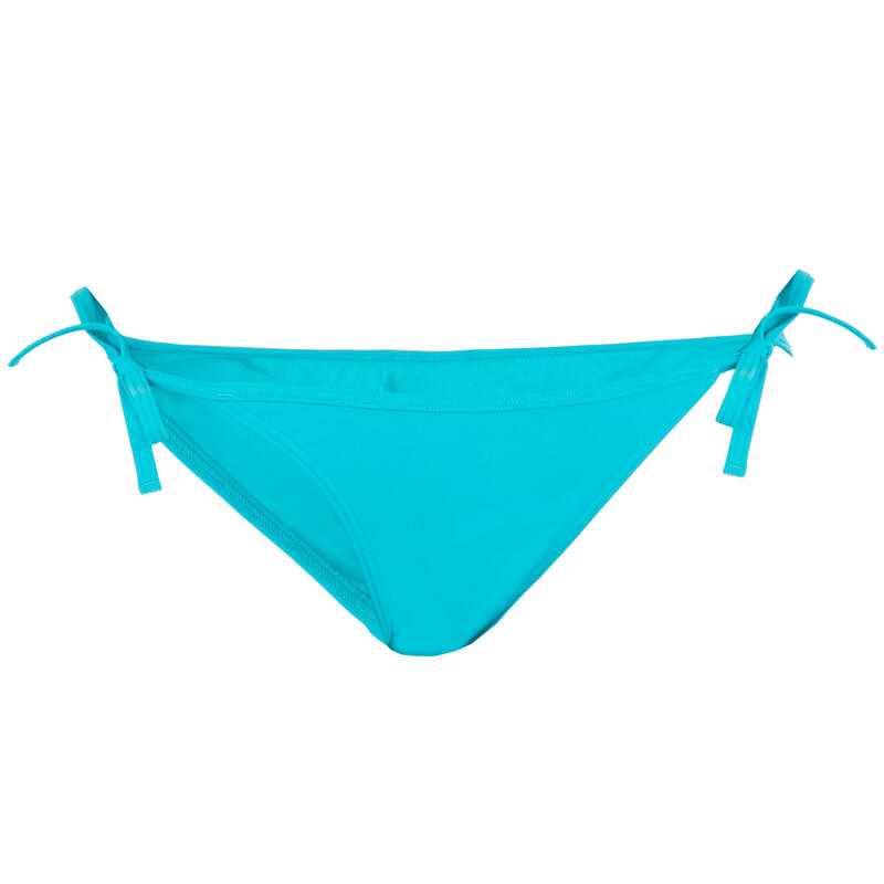 Bikinibroekje met striksluiting voor dames SOFY TURQUOISE