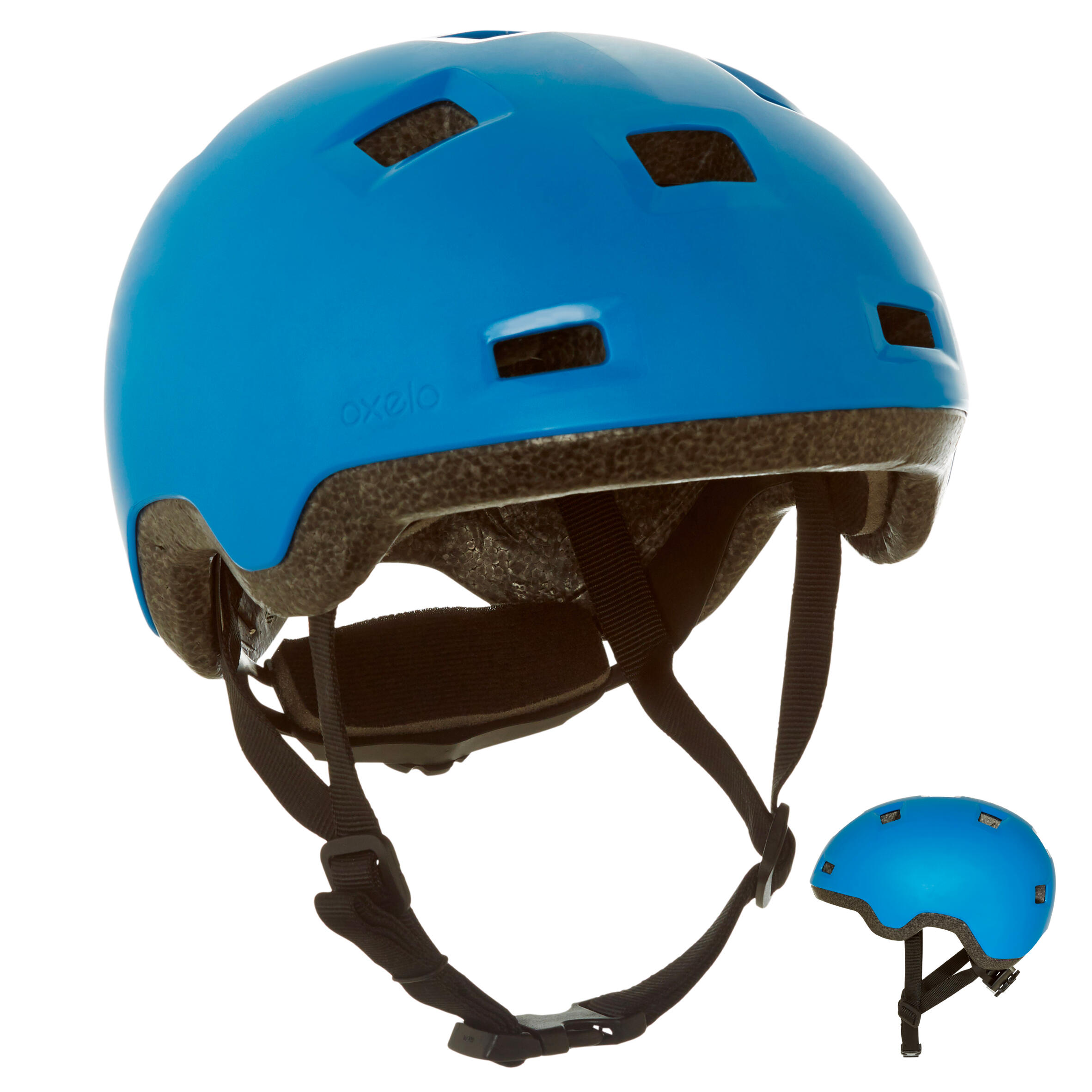 Casque pour patin, skateboard et trottinette enfant - B 100 bleu - OXELO