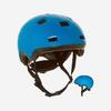 Casque enfant roller skateboard trottinette B100 bleu