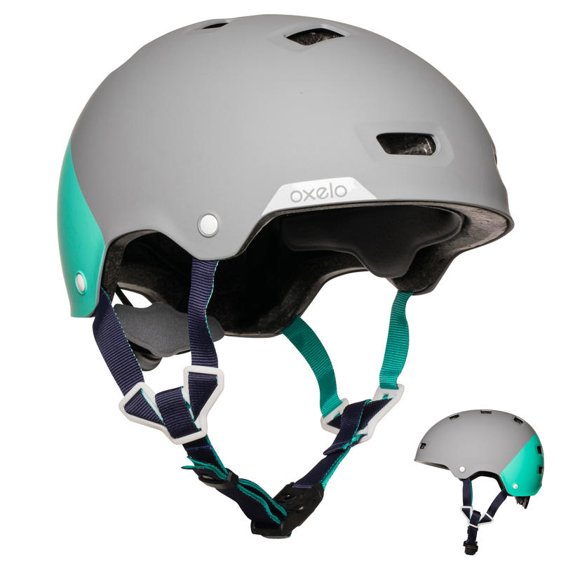 MF540 Inline Skating Skateboard Scooter Helmet - Peppermint/Grey MF540 Inline Skating Skateboard Scooter Helmet - Peppermint/Grey