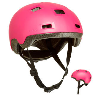 Kids Helmet for Inline Skating Scooter and Skateboard B100 Pink