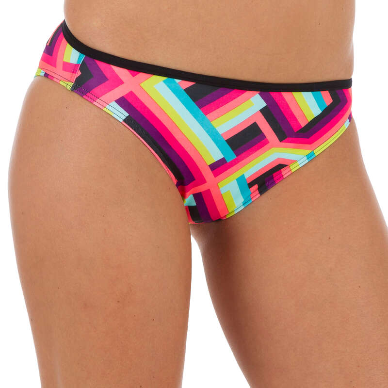 WOMEN BEGINNER SURF SWIMSUIT Surf - Nina Classic Briefs - Pop OLAIAN - Surf Clothing