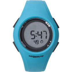 Montre chronomètre de course à pied W200 M bleu