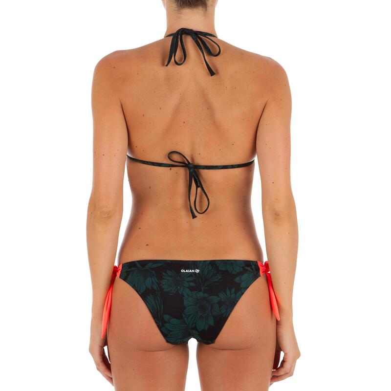 Haut de maillot de bain femme triangle coulissant AVEC COQUES MAE COLORB TERRA