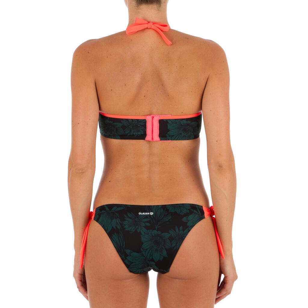 Bikini-Hose Sabi Colorblock seitlich gebunden Damen
