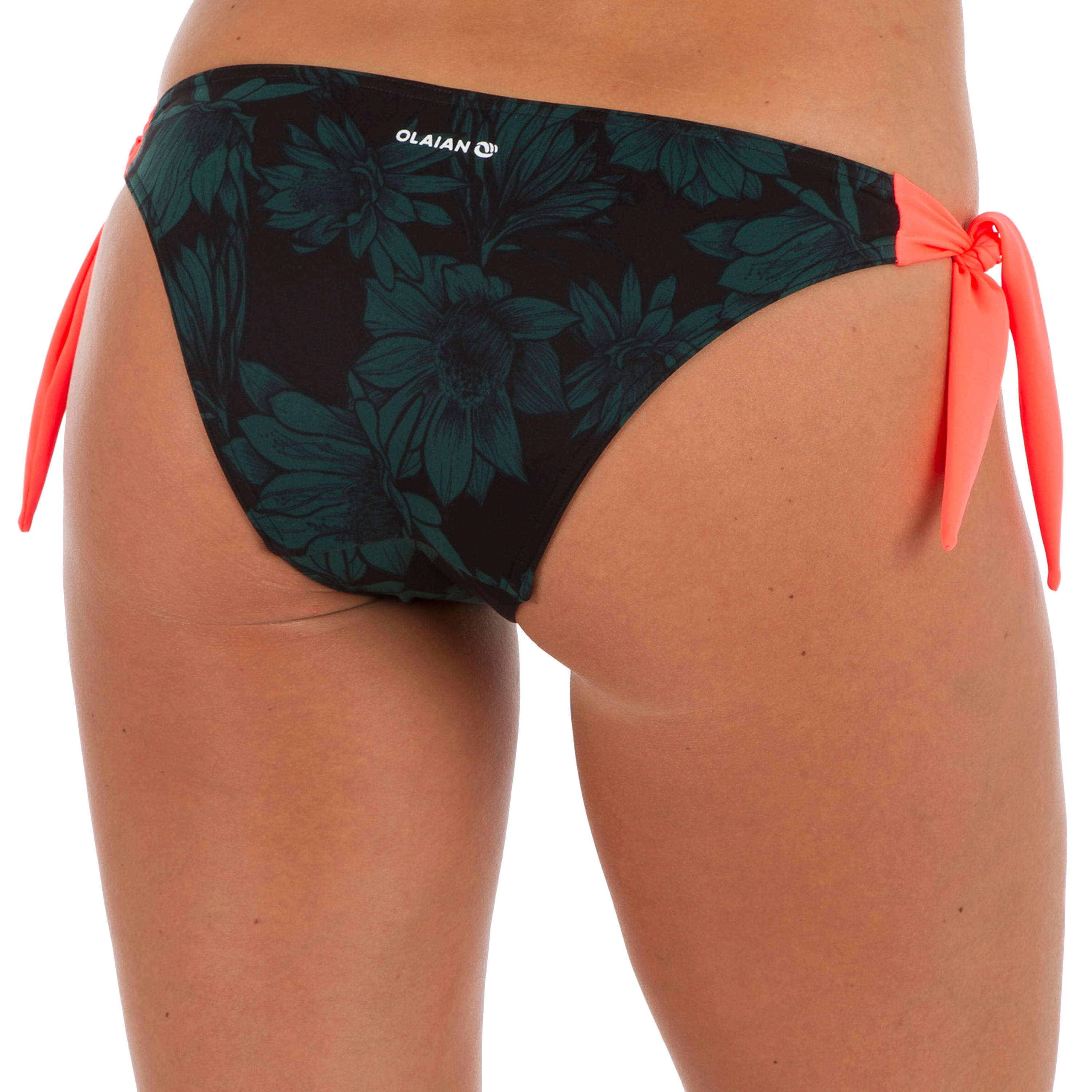 OLAIAN Dámske plavky na surf Sabi Terra – vykrojený spodný diel s viazaním na bokoch L-XL · záber 4