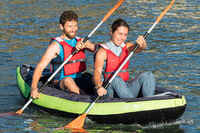 Men's 2mm Kayaking and Stand Up Paddle Vest - Elec Blue