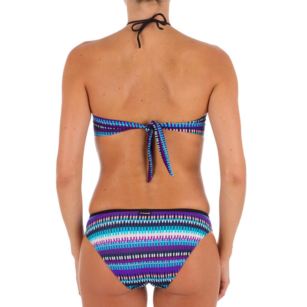BAS DE MAILLOT DE BAIN FEMME CLASSIQUE NINA JAZZ BLEU
