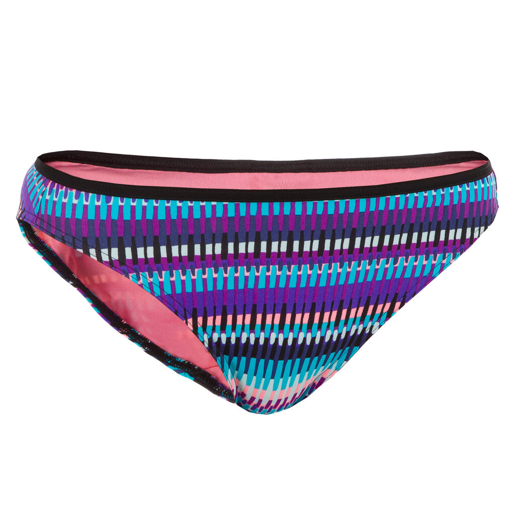 BAS DE MAILLOT DE BAIN FEMME CLASSIQUE NINA JAZZ BLEU