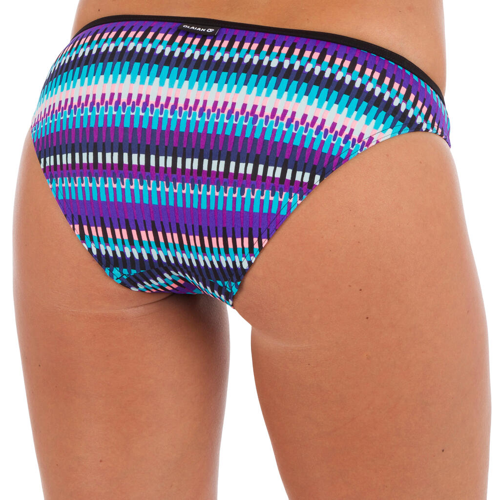BAS DE MAILLOT DE BAIN FEMME CLASSIQUE NINA JAZZ BLEU