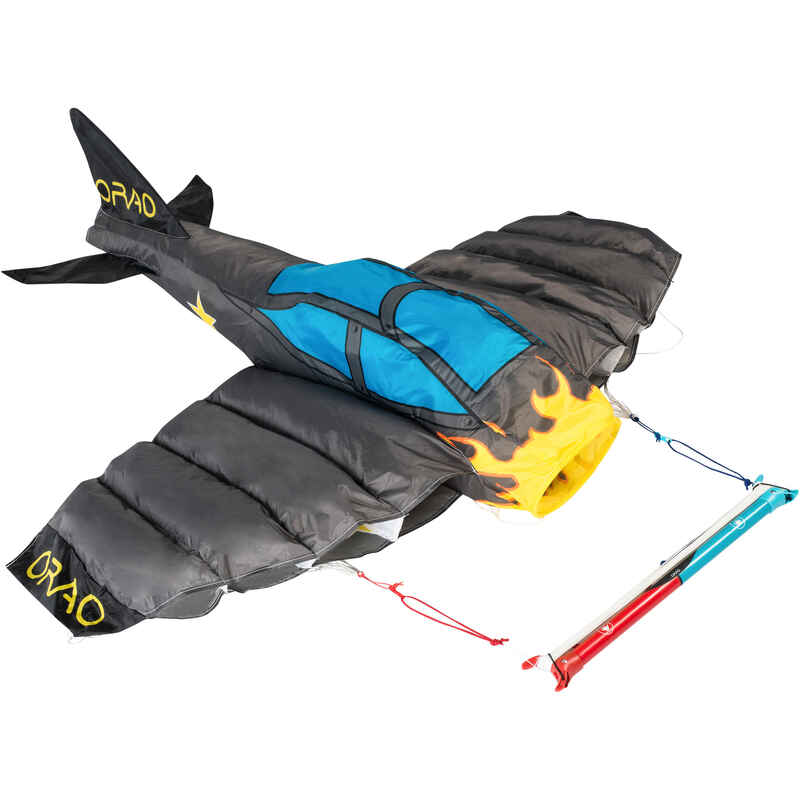 Lenkdrachen 3D Plane 180 für Kinder Aventure