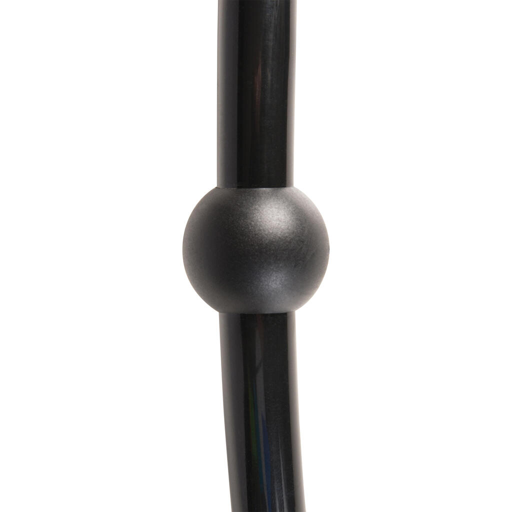 Trumpas jėgos aitvaro dirželis, 40 cm, juodas