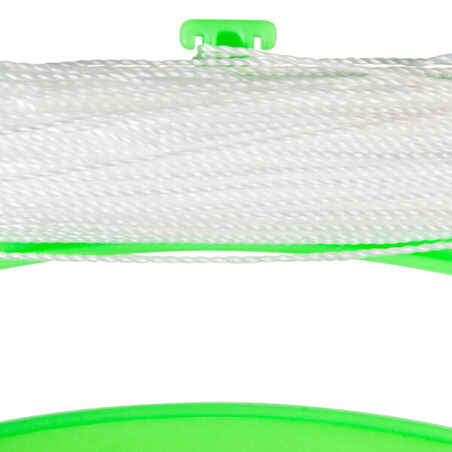 Flugdrachen-Griff statisch mit Leine grün