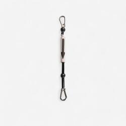 Korte kite leash 40 cm - zwart