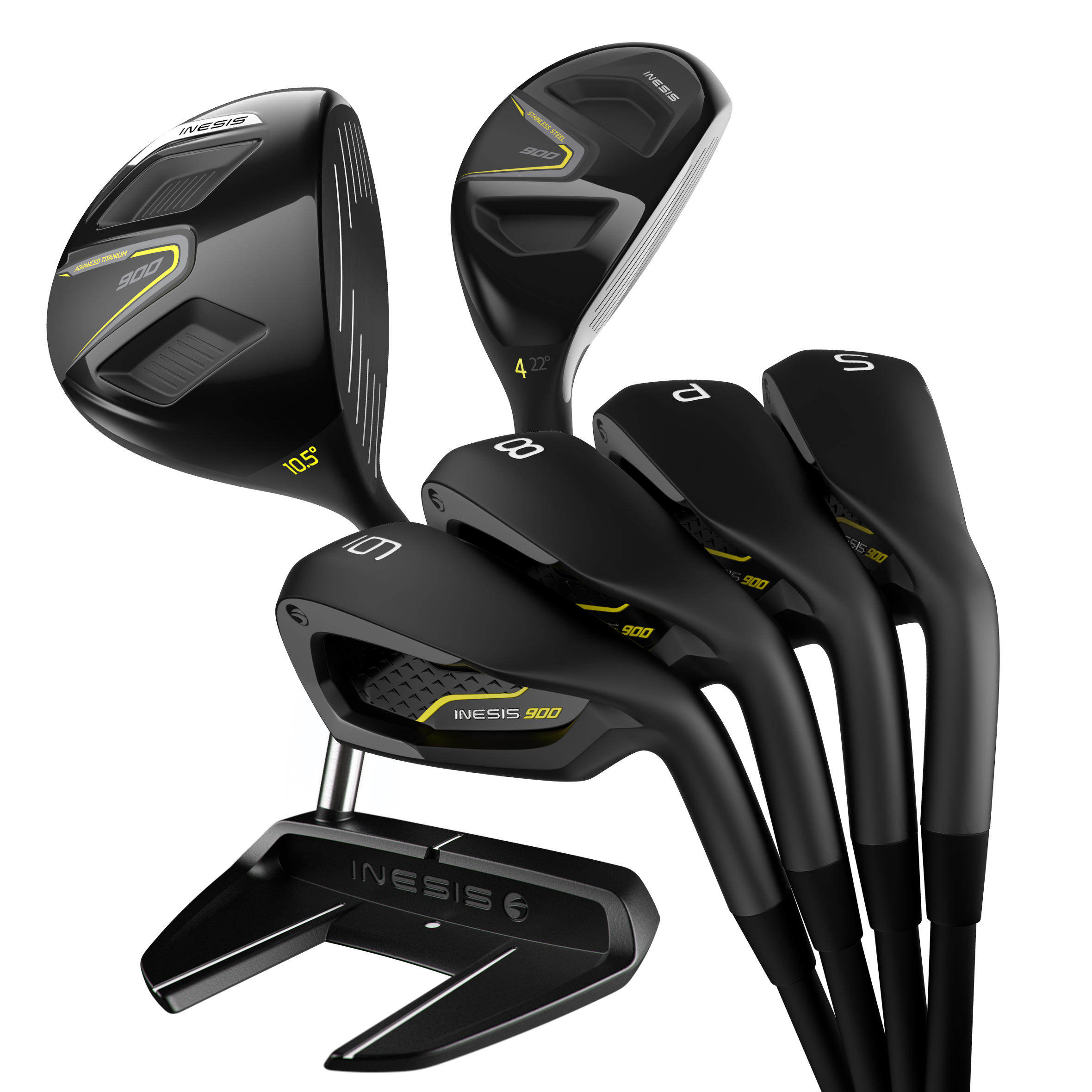 Men Golf Set 900 7 Clubs Right Handed