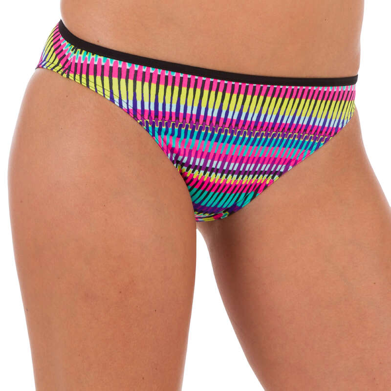WOMEN BEGINNER SURF SWIMSUIT Surf - Nina Briefs - Jazz Multi OLAIAN - Surf Clothing