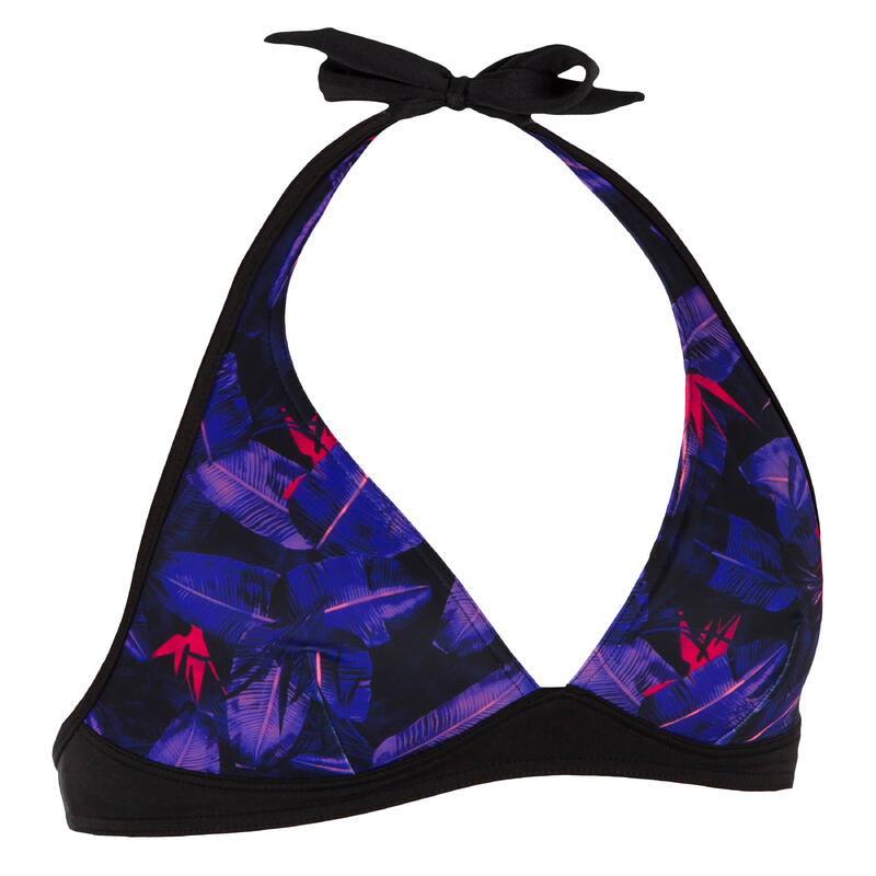 Haut de maillot de bain femme foulard avec fermoir dos PSYCHO BAHIA