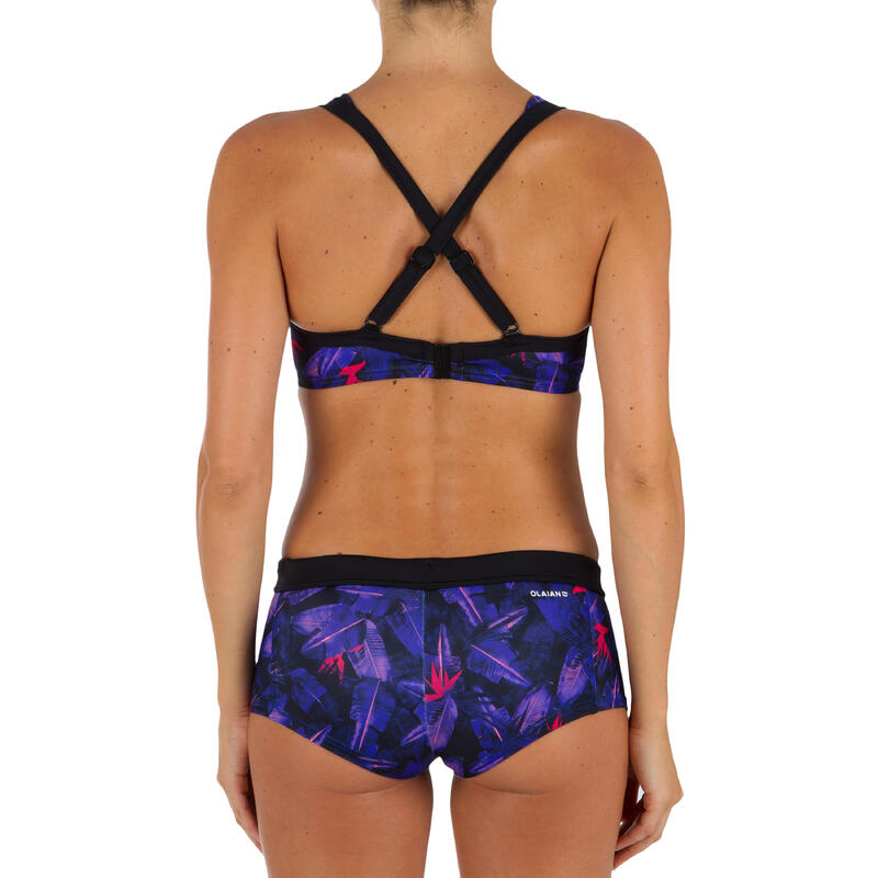 Braga Bikini Surf Pantalón Corto Short Olaian VaianaPsycho Mujer Culotte Violeta