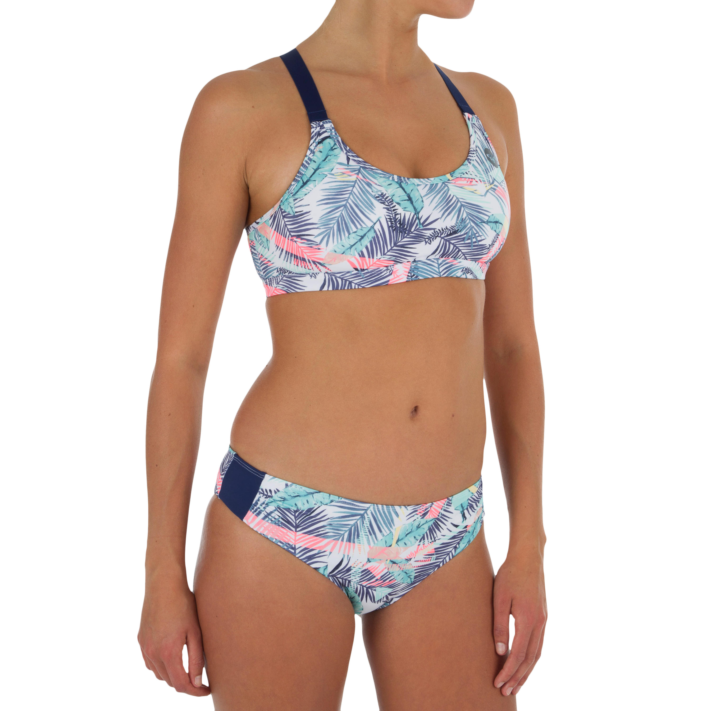 Braguita de bikini de surf mujer forma shorty BALI PALM  5/7